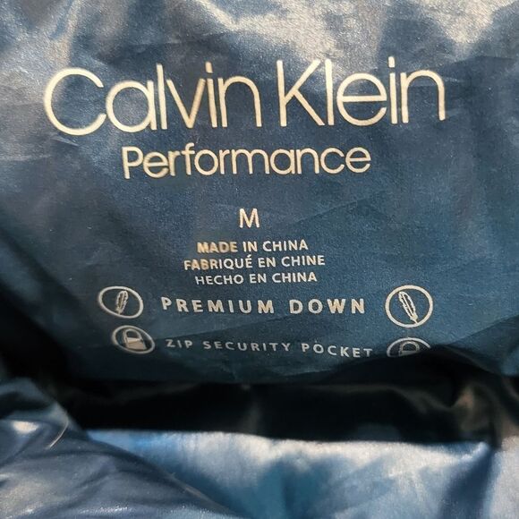 Calvin Klein Women's Blue Quilted Vest - Picture 3 of 14